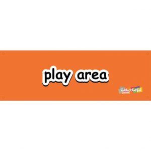 Corner Label Class 18X6 inch Play Area- ASL Store